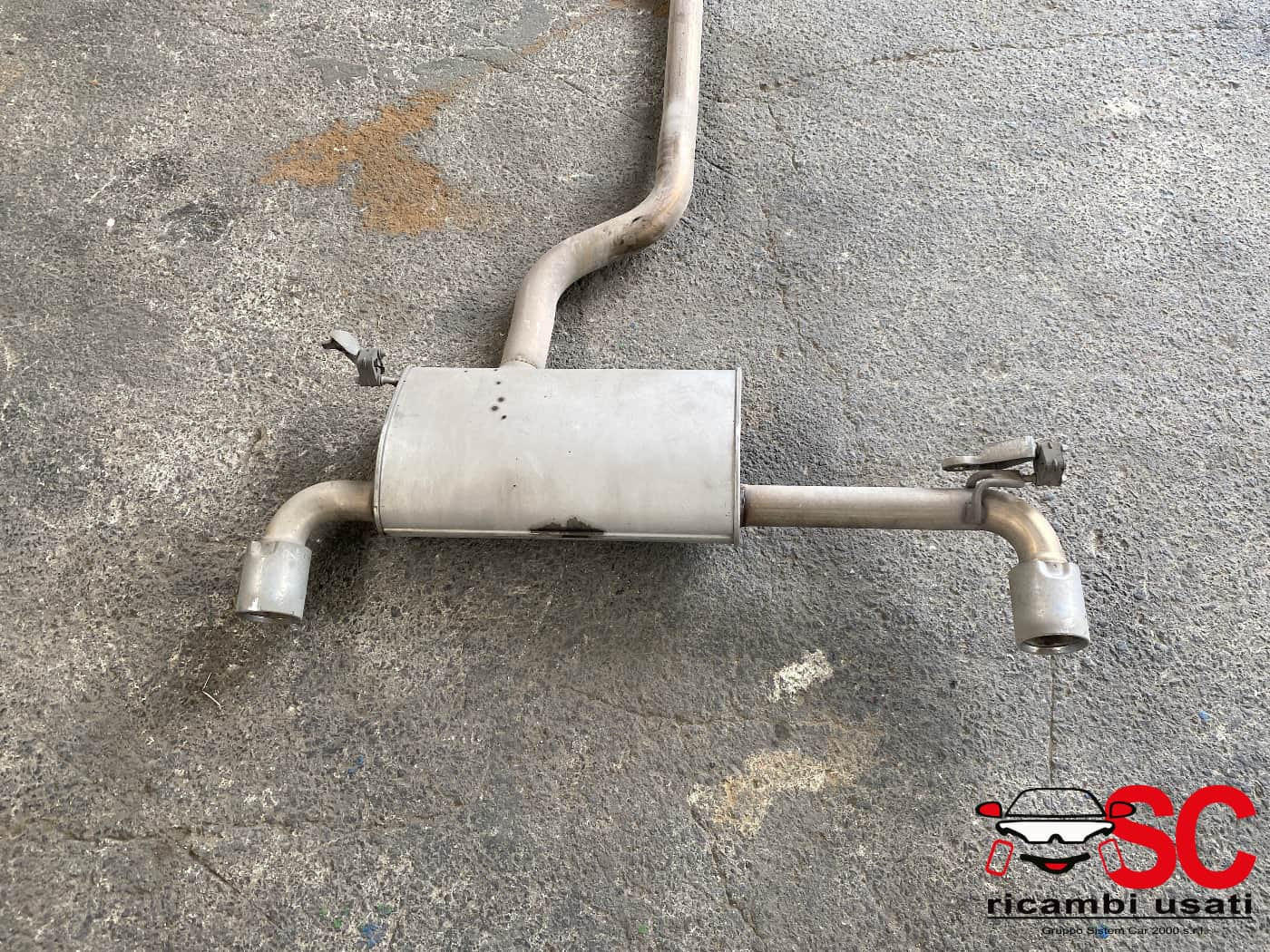 MARMITTA COMPLETA DI TERMINALE SCARICO BMW X2 F39 (18>)
