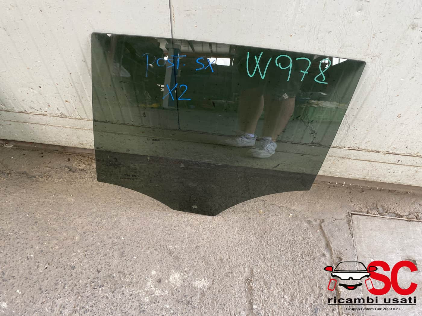 VETRO SCENDENTE POSTERIORE SINISTRO BMW X2 F39 (18>)