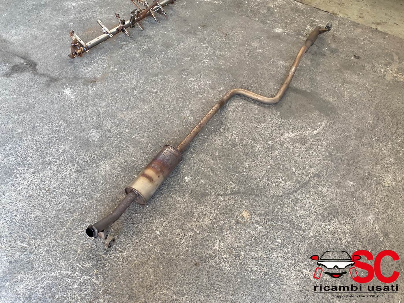 MARMITTA COMPLETA DI TERMINALE SCARICO PEUGEOT 308 2° Serie 1609040680 (13>)