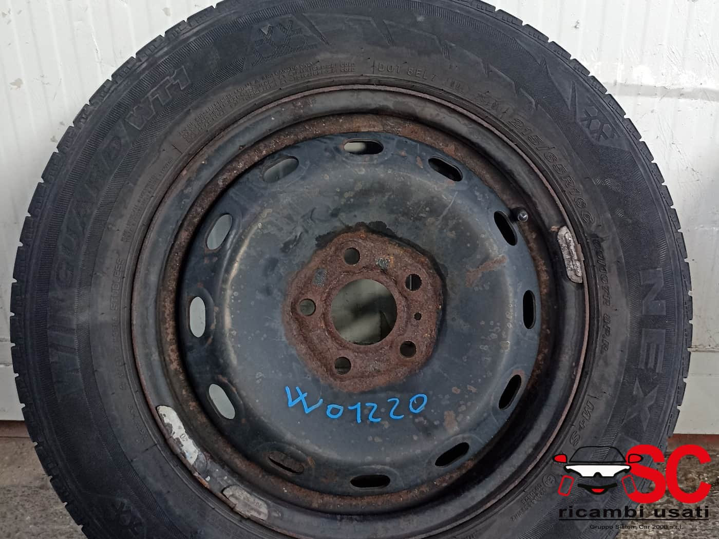 CERCHI IN FERRO RENAULT Trafic Serie (14>)