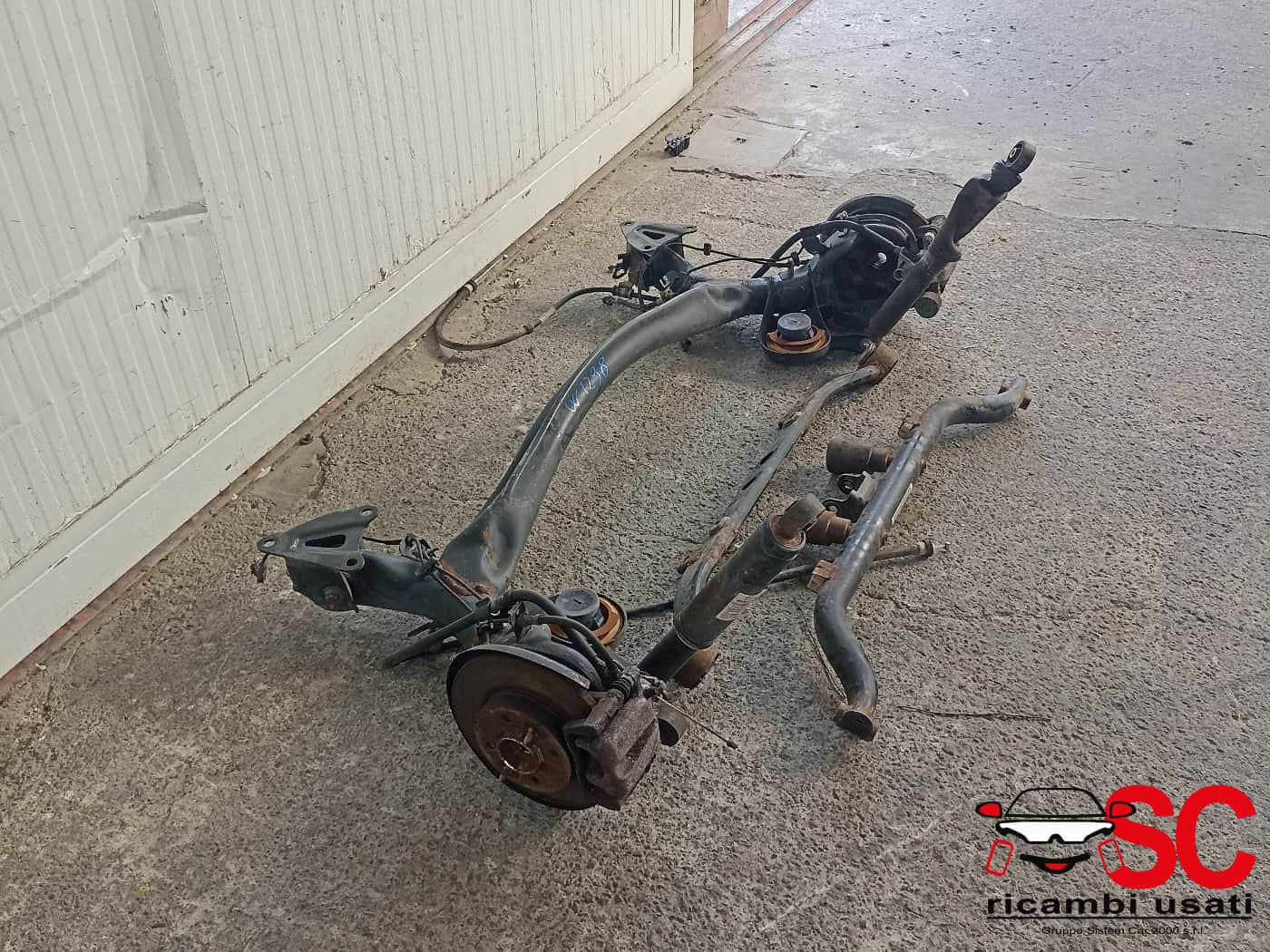 ASSALE POSTERIORE FIAT Panda 3° Serie 00519629200 Diesel (12>)