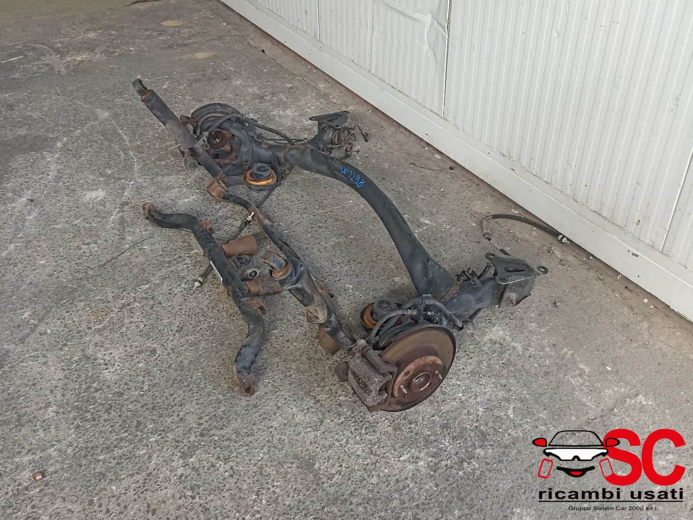 ASSALE POSTERIORE FIAT Panda 3° Serie 00519629200 Diesel (12>)