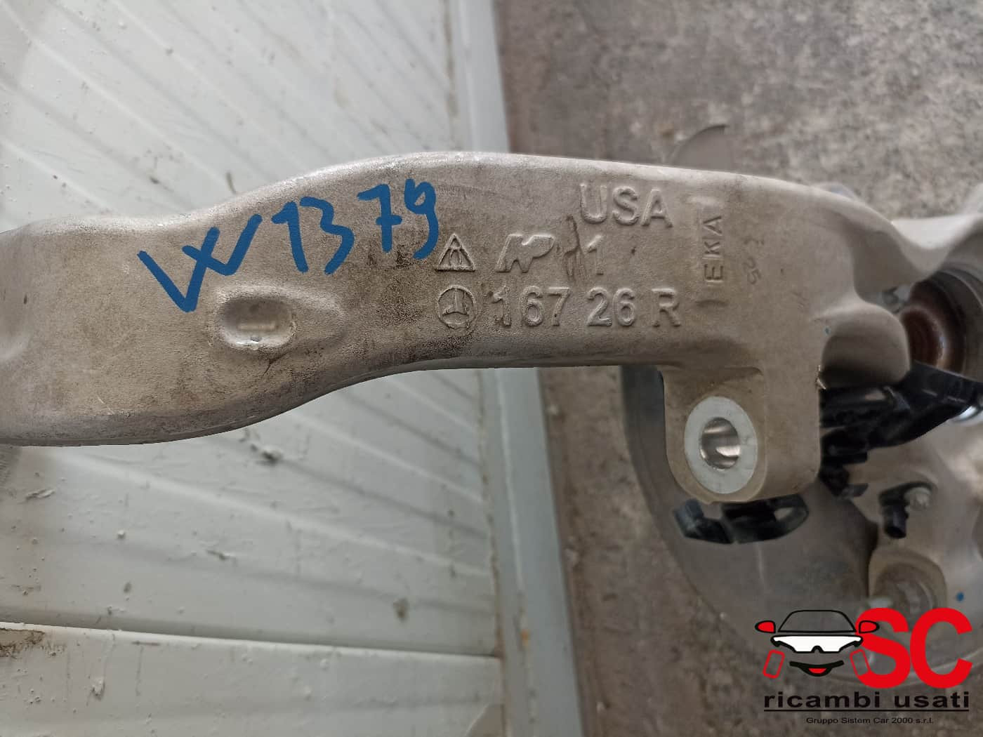 MONTANTE SOSPENSIONE ANT DX MERCEDES GLE W167 (18>)