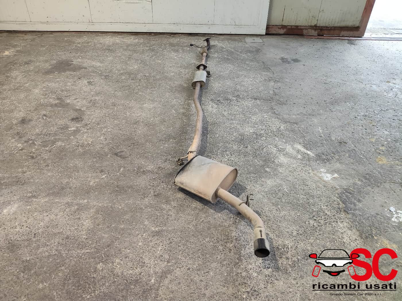 MARMITTA COMPLETA DI TERMINALE SCARICO ALFA ROMEO Giulietta Serie (940_) 51850027 (13>)