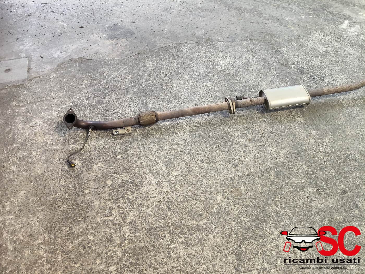 MARMITTA COMPLETA DI TERMINALE SCARICO ALFA ROMEO Giulietta Serie (940_) 51850027 (13>)
