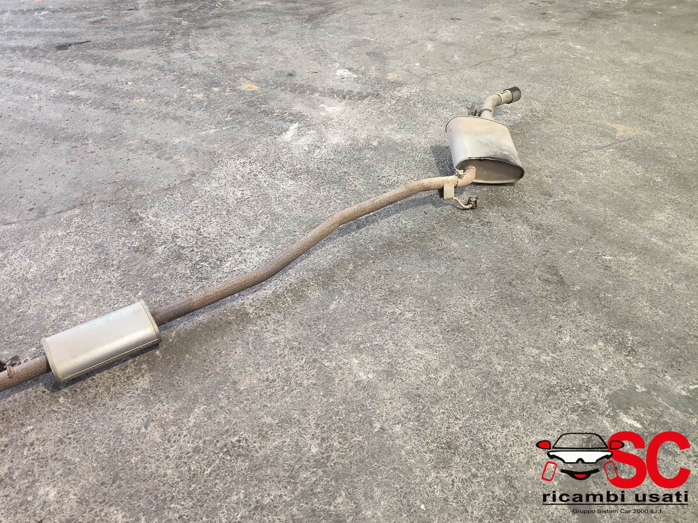 MARMITTA COMPLETA DI TERMINALE SCARICO ALFA ROMEO Giulietta Serie (940_) 51850027 (13>)