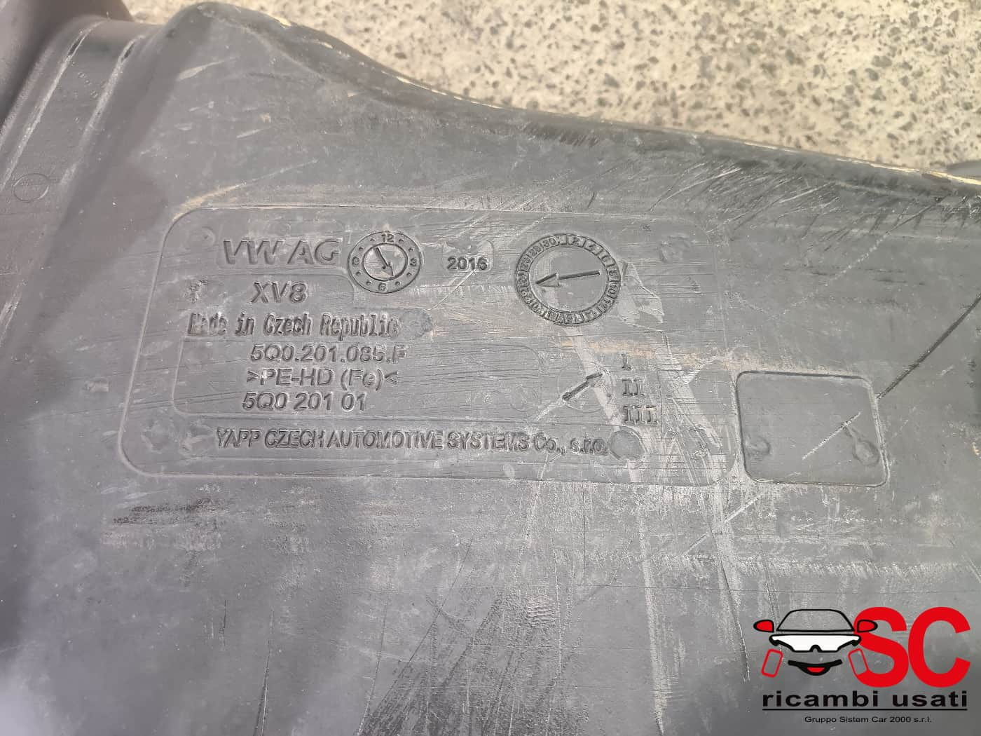 5Q0201021SL SERBATOIO CARBURANTE SEAT Ateca Serie Diesel
