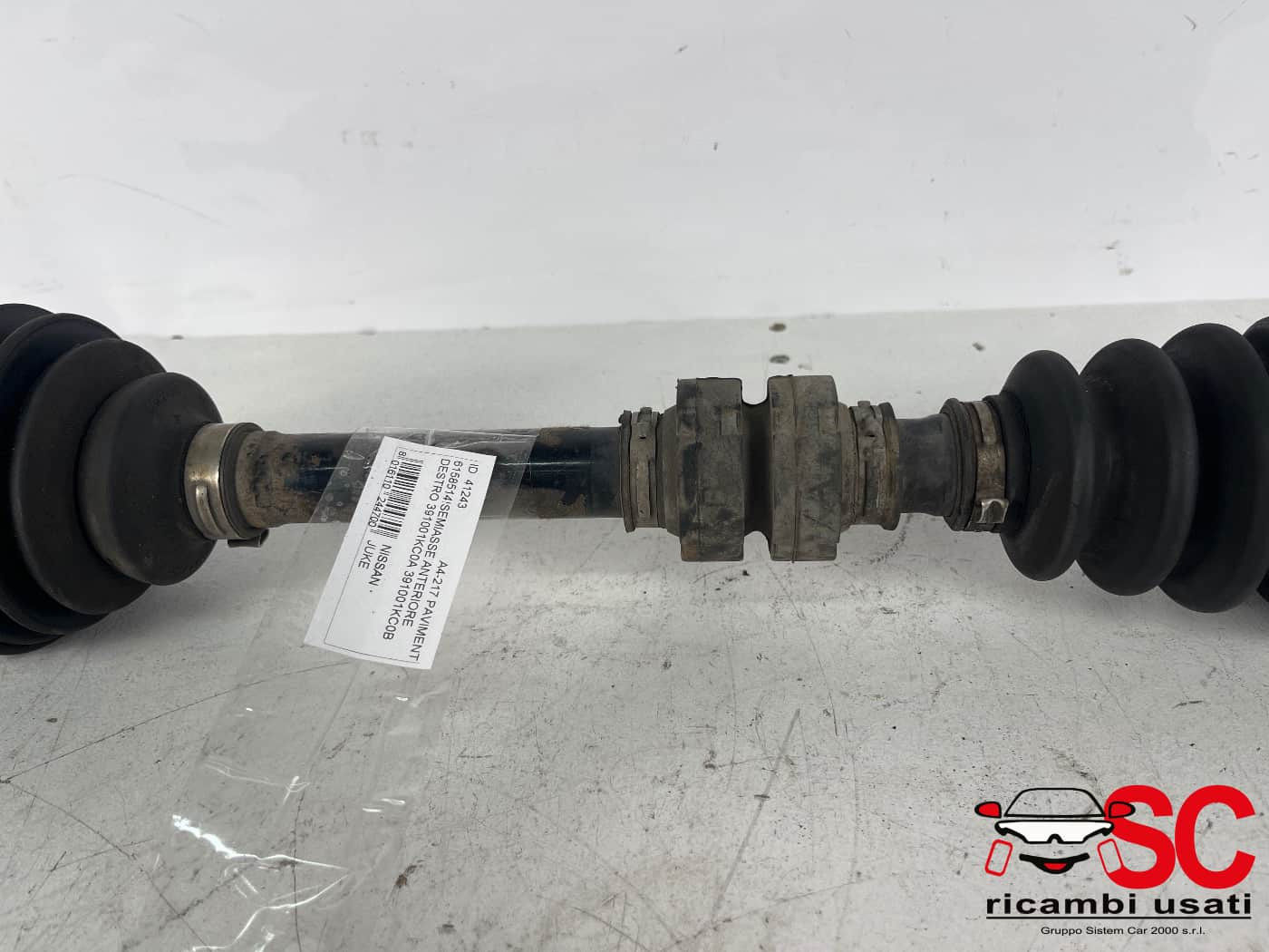 SEMIASSE ANTERIORE DESTRO NISSAN Juke Serie F15 391001KC0A (14>18)
