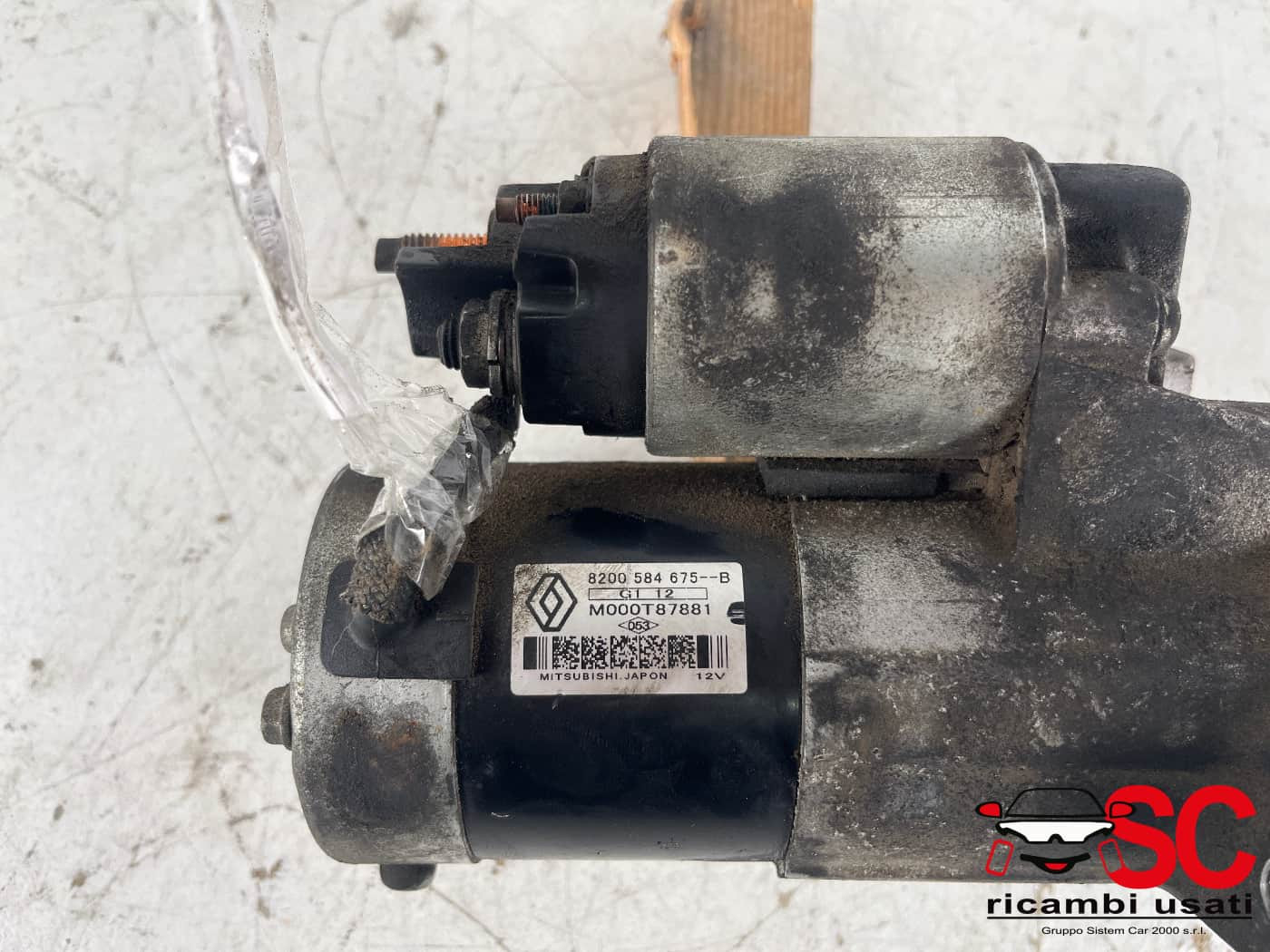 8200584675 MOTORINO D' AVVIAMENTO NISSAN Juke Serie F15 diesel