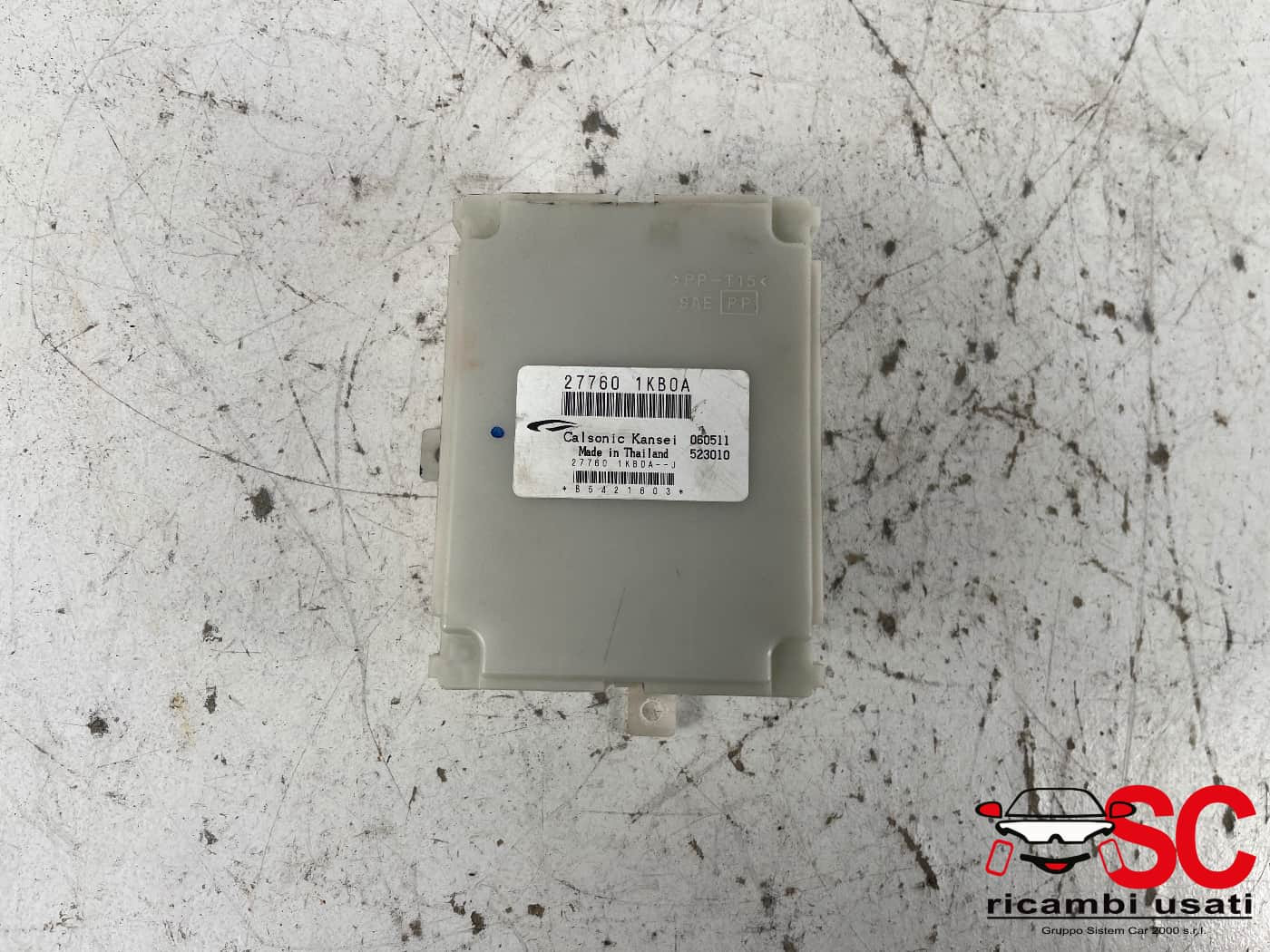277601KB0A CENTRALINA ARIA CONDIZIONATA NISSAN Juke Serie F15 diesel