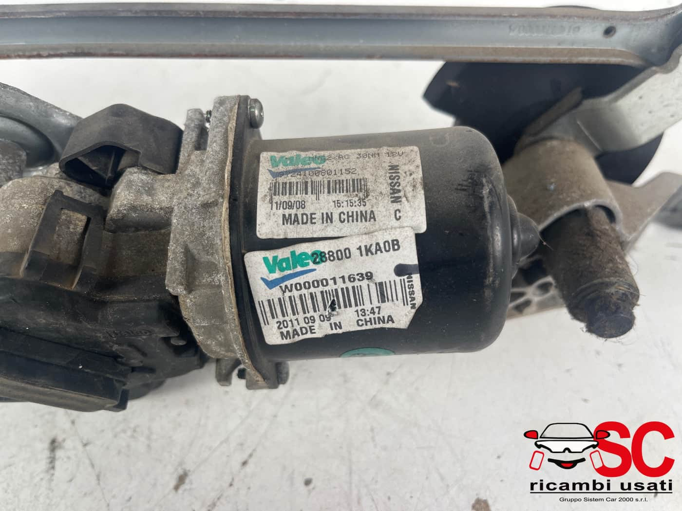 MOTORINO TERGICRISTALLO ANTERIORE NISSAN Juke Serie F15 288001KA0B (14>18)