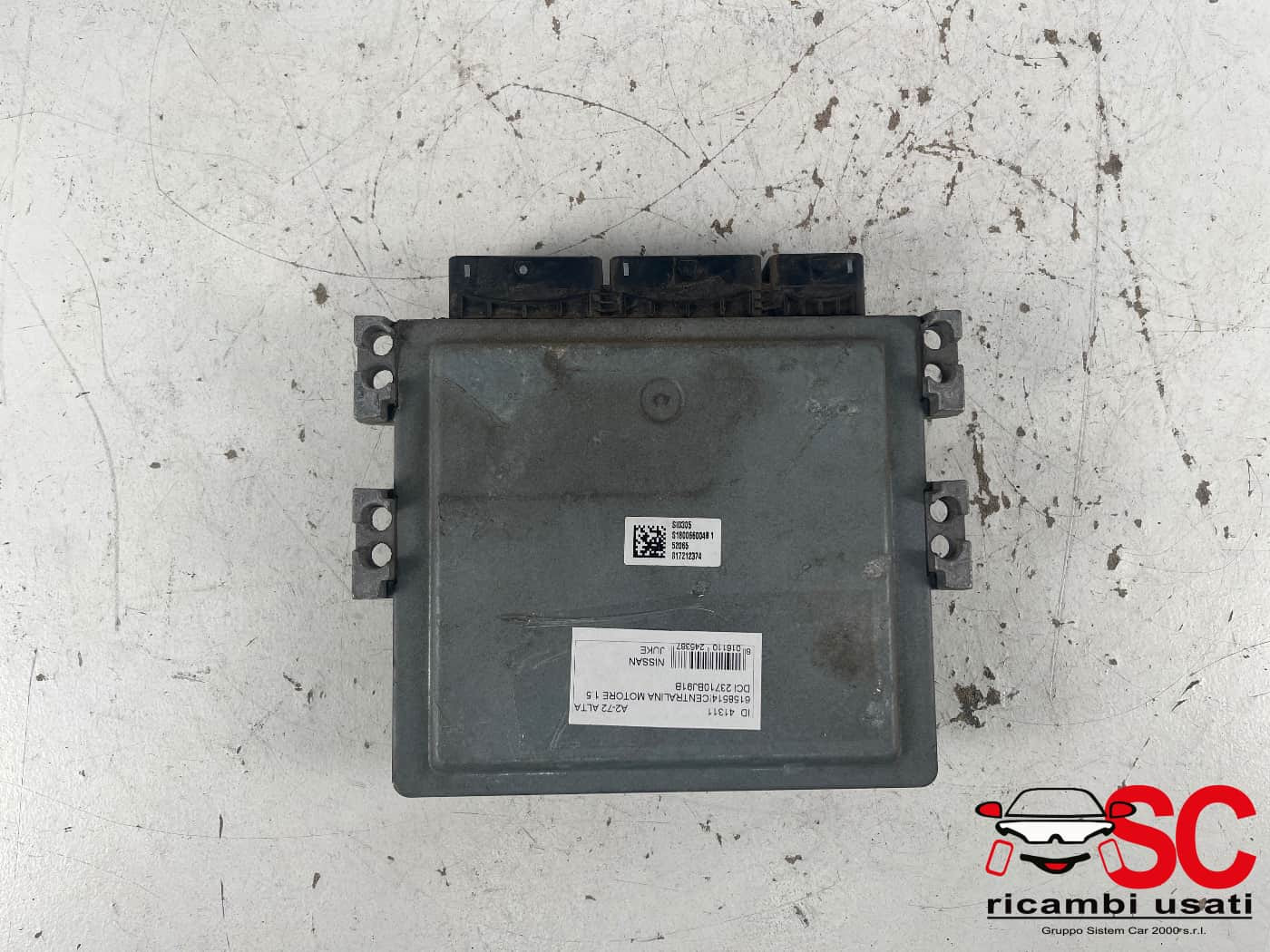 23710BJ91B CENTRALINA MOTORE NISSAN Juke Serie F15 diesel