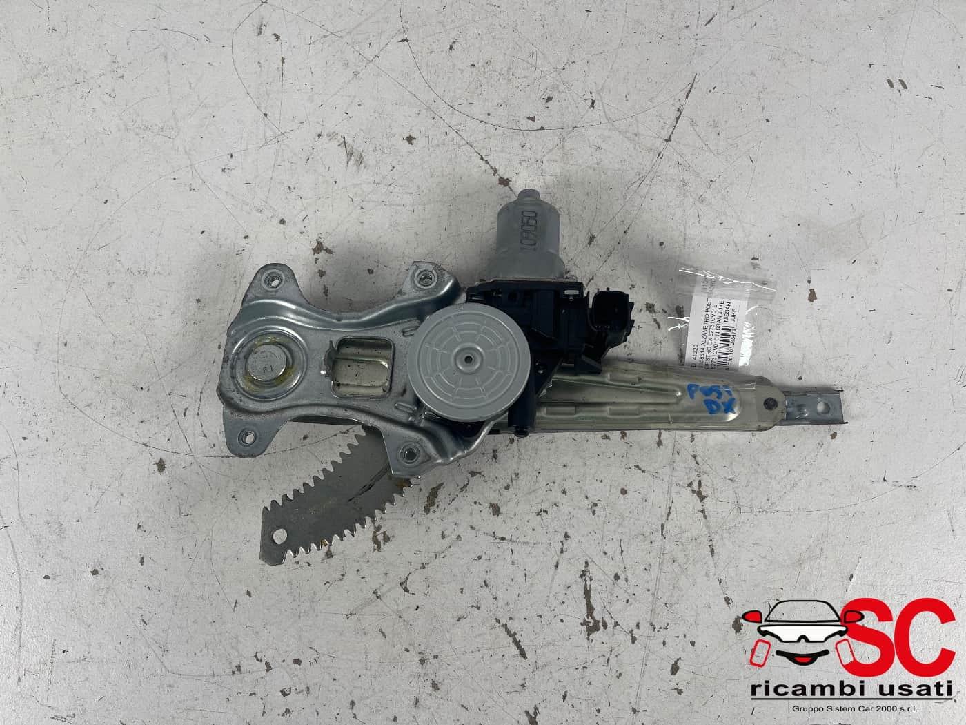 MOTORINO ALZAVETRO POSTERIORE DESTRA NISSAN Juke Serie F15 82731CV01B (14>18)