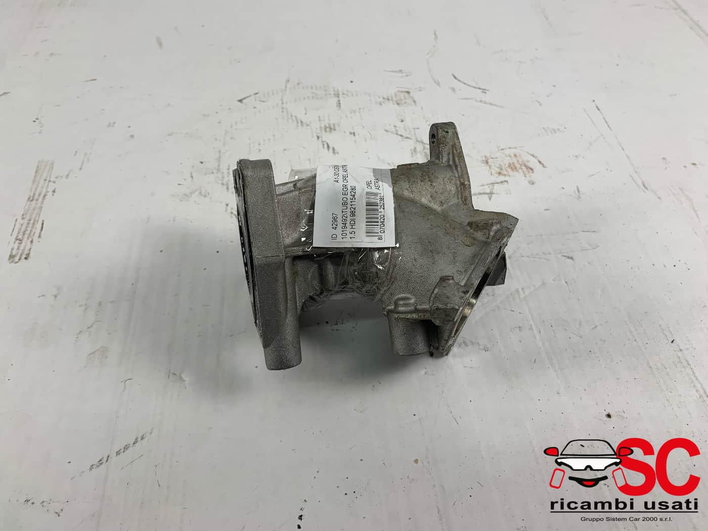 9821154280 TUBO VALVOLA EGR OPEL Astra L Serie diesel