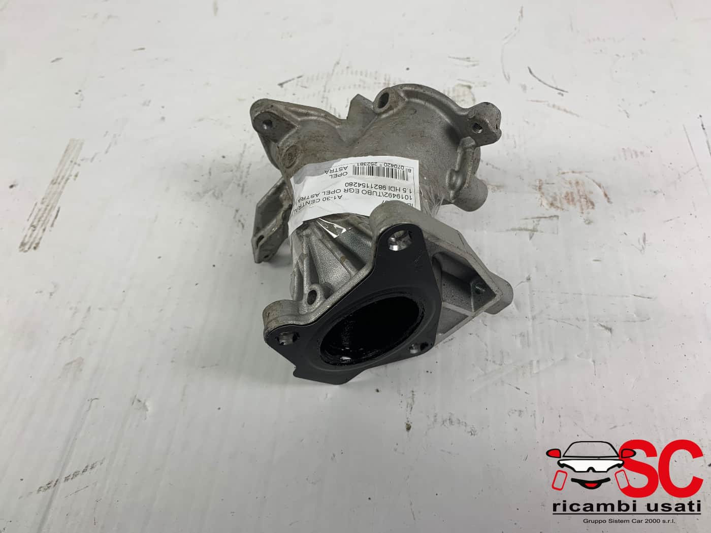 9821154280 TUBO VALVOLA EGR OPEL Astra L Serie diesel