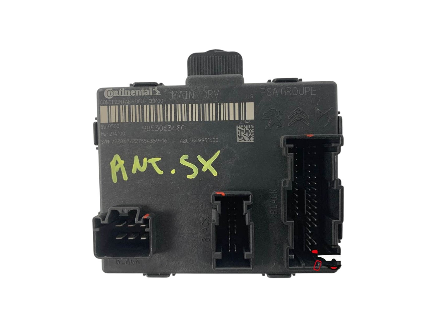 CENTRALINA PORTA SX GUIDA OPEL Astra L Serie 9853063480 (21>)