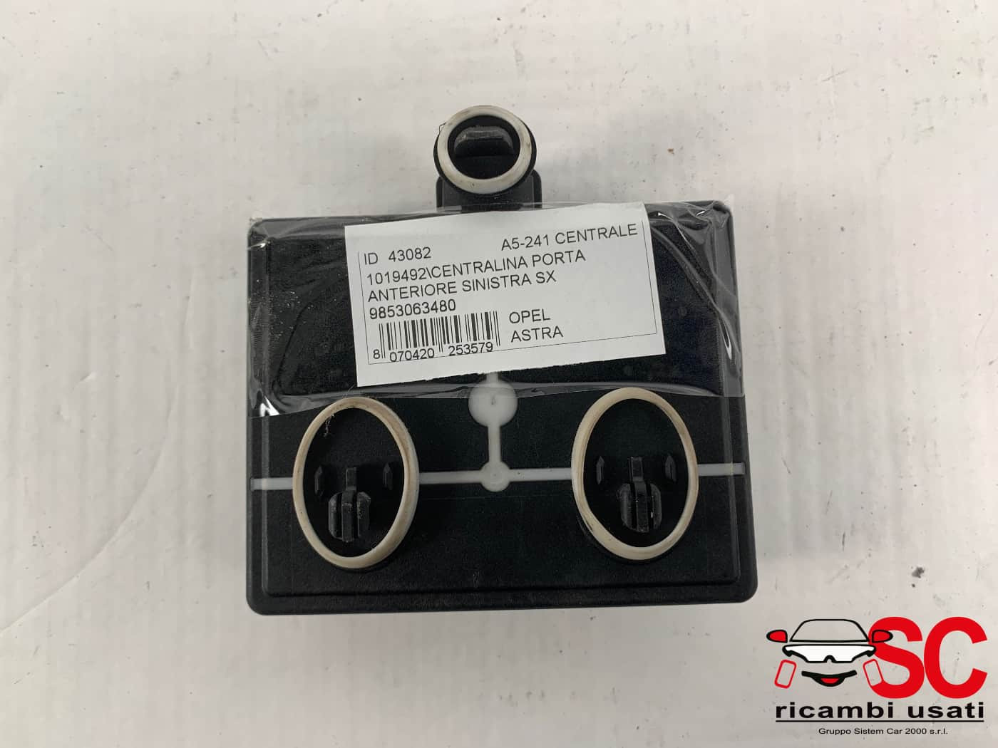 CENTRALINA PORTA SX GUIDA OPEL Astra L Serie 9853063480 (21>)