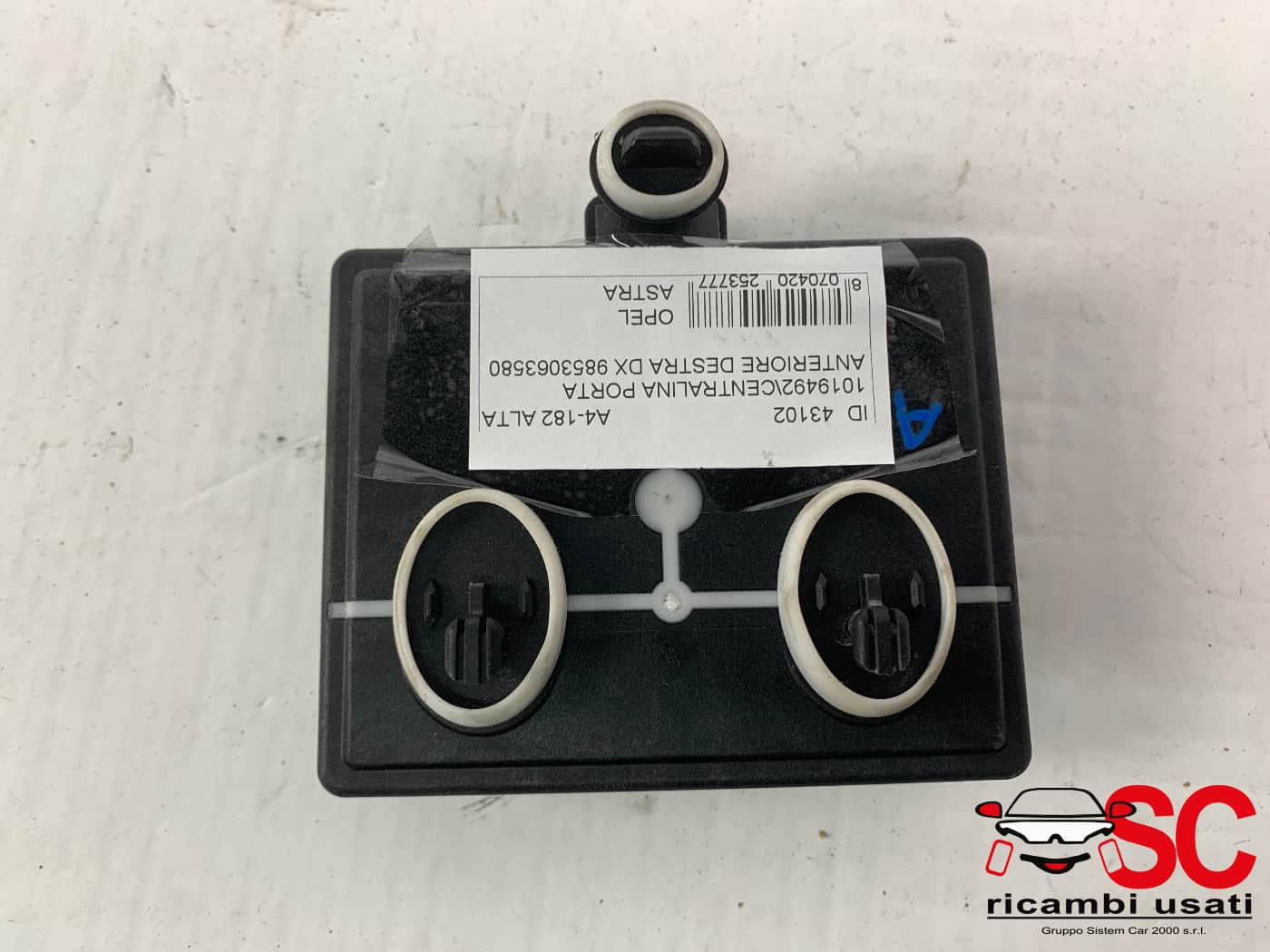 CENTRALINA PORTA DX PASSEGGERO OPEL Astra L Serie 9853063580 (21>)