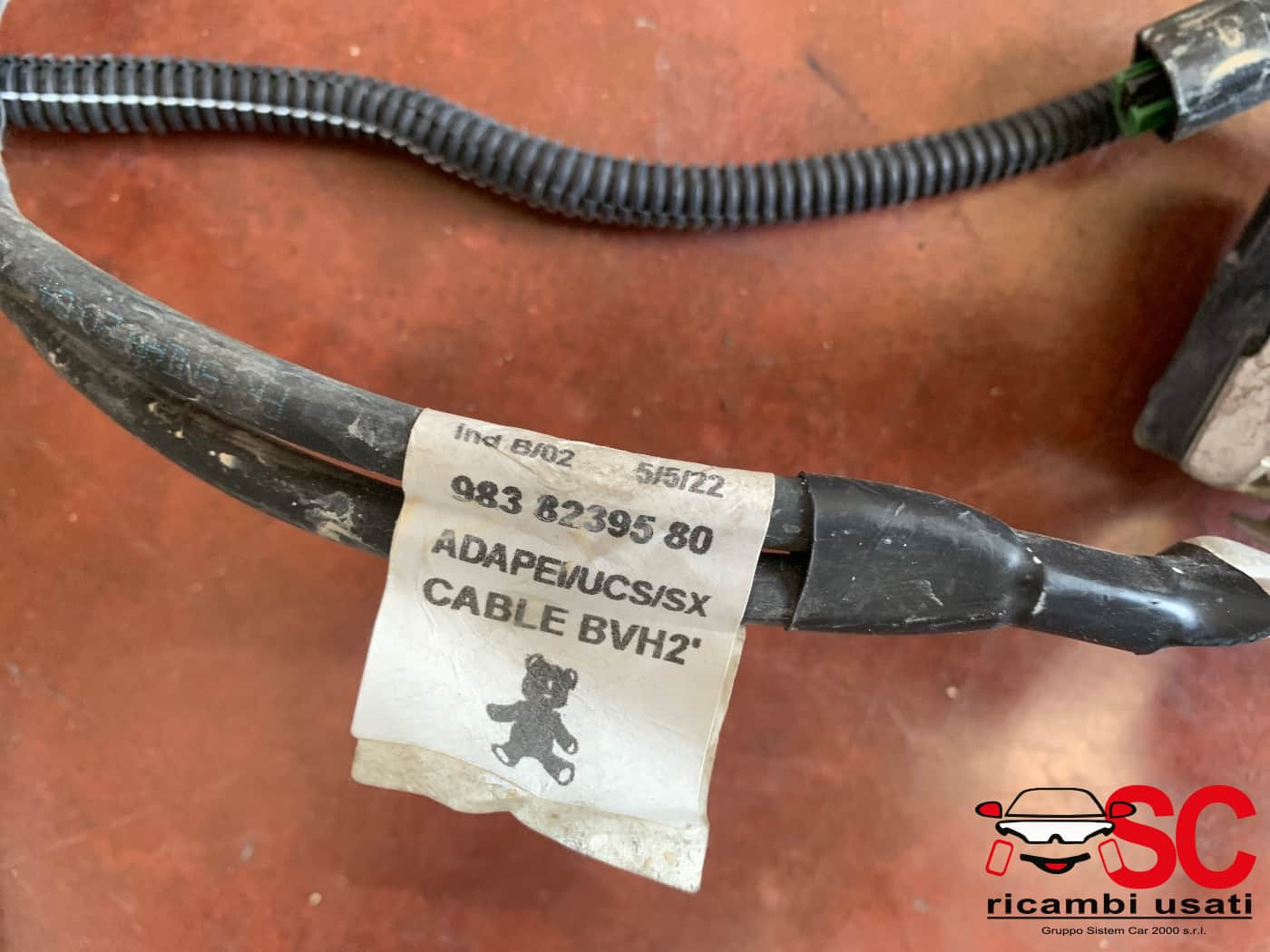 9843237580 CABLAGGIO VANO MOTORE OPEL Astra L Serie diesel