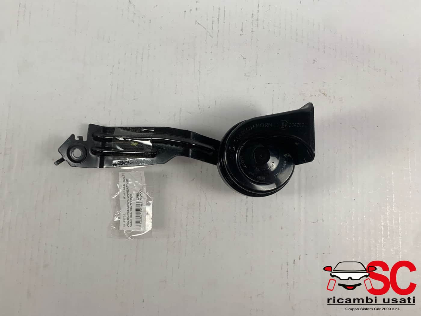 AVVISATORE ACUSTICO CLACSON OPEL Mokka Serie 9827213580 (20>)