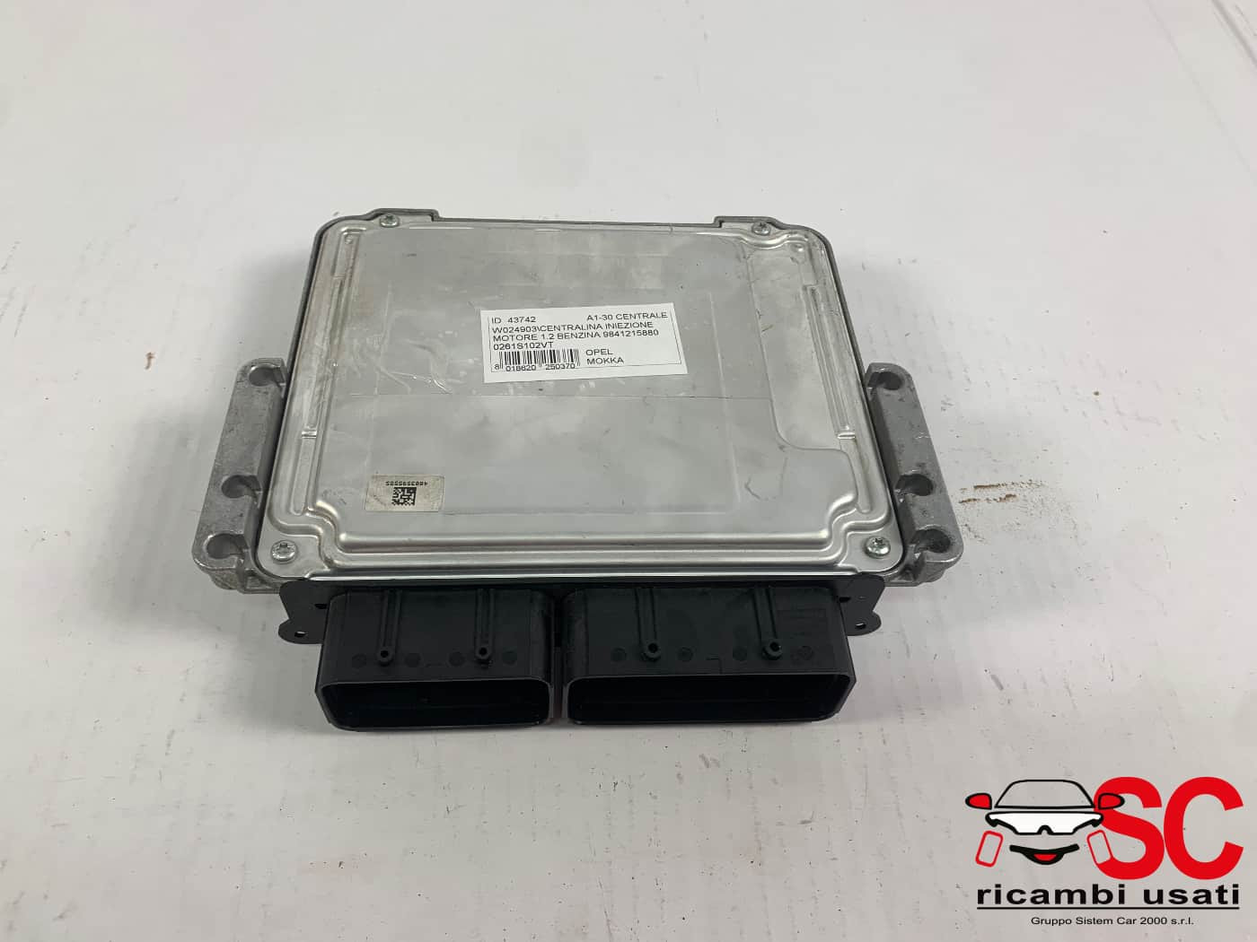 9841215880 CENTRALINA MOTORE OPEL Mokka Serie benzina