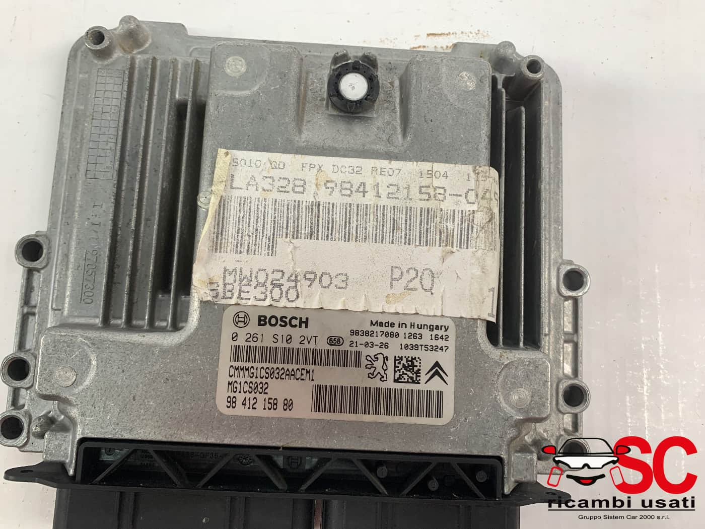 9841215880 CENTRALINA MOTORE OPEL Mokka Serie benzina