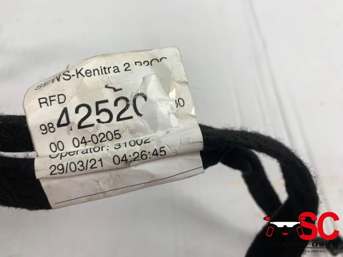 IMPIANTO ELETTRICO (CABLAGGIO) PORTA ANTERIORE DX OPEL Mokka Serie 9842520880 (20>)