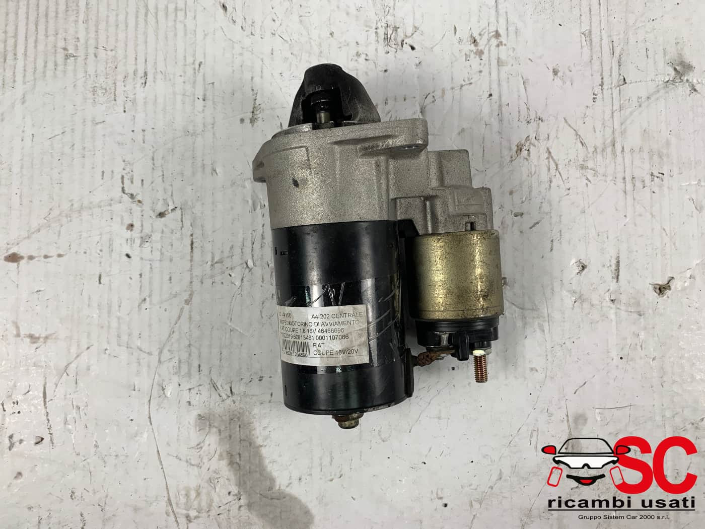 46468696 MOTORINO D' AVVIAMENTO FIAT Coupé 2° Serie Benzina