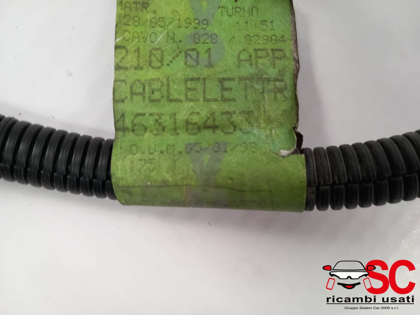 46316433 CAVO BATTERIA FIAT Coupé 2° Serie benzina