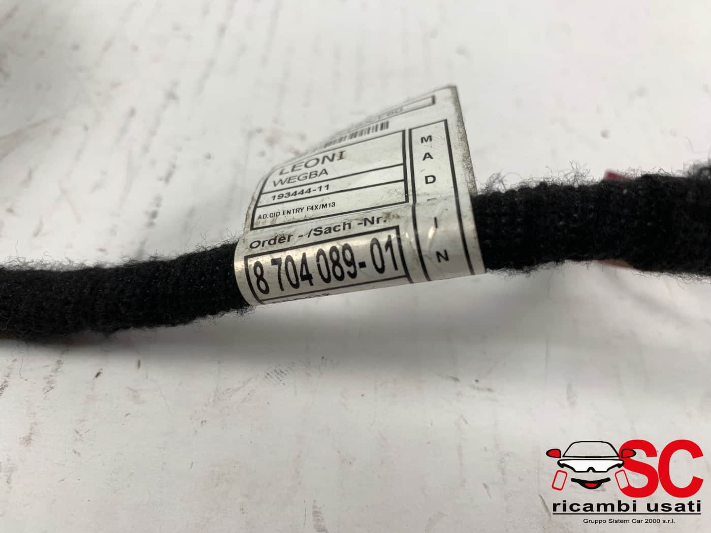 8704089 CABLAGGIO BMW X2 F39 diesel