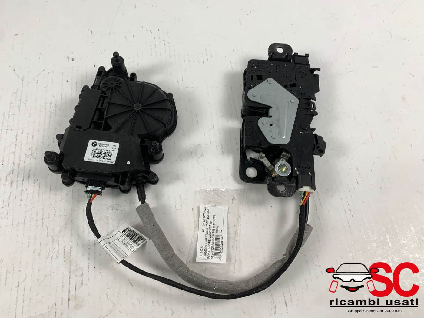 SERRATURA PORTELLONE POSTERIORE BMW X2 F39 51247464411 (18>)