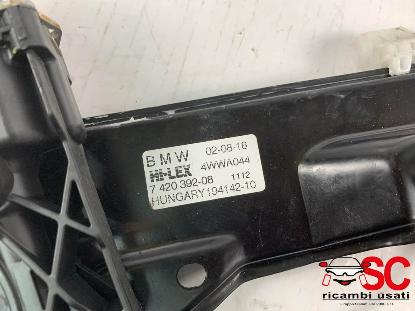 MOTORINO ALZAVETRO ANTERIORE DESTRA BMW X2 F39 7420392 (18>)