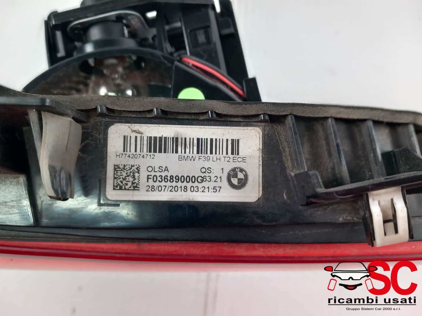 STOP FANALE POSTERIORE SINISTRO BMW X2 F39 63217420747 (18>)