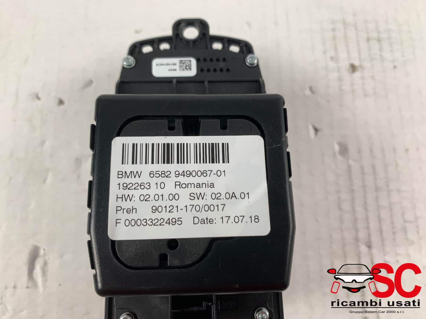 PULSANTI BMW X2 F39 65825A3B1E4 (18>)