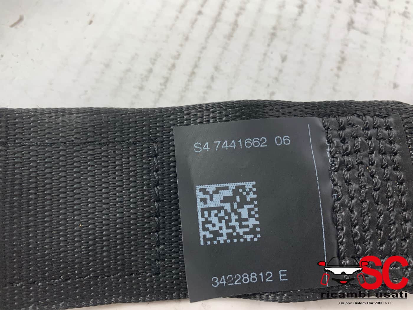 CINTURA DI SICUREZZA POSTERIORE DX BMW X2 F39 S4744166206 (18>)