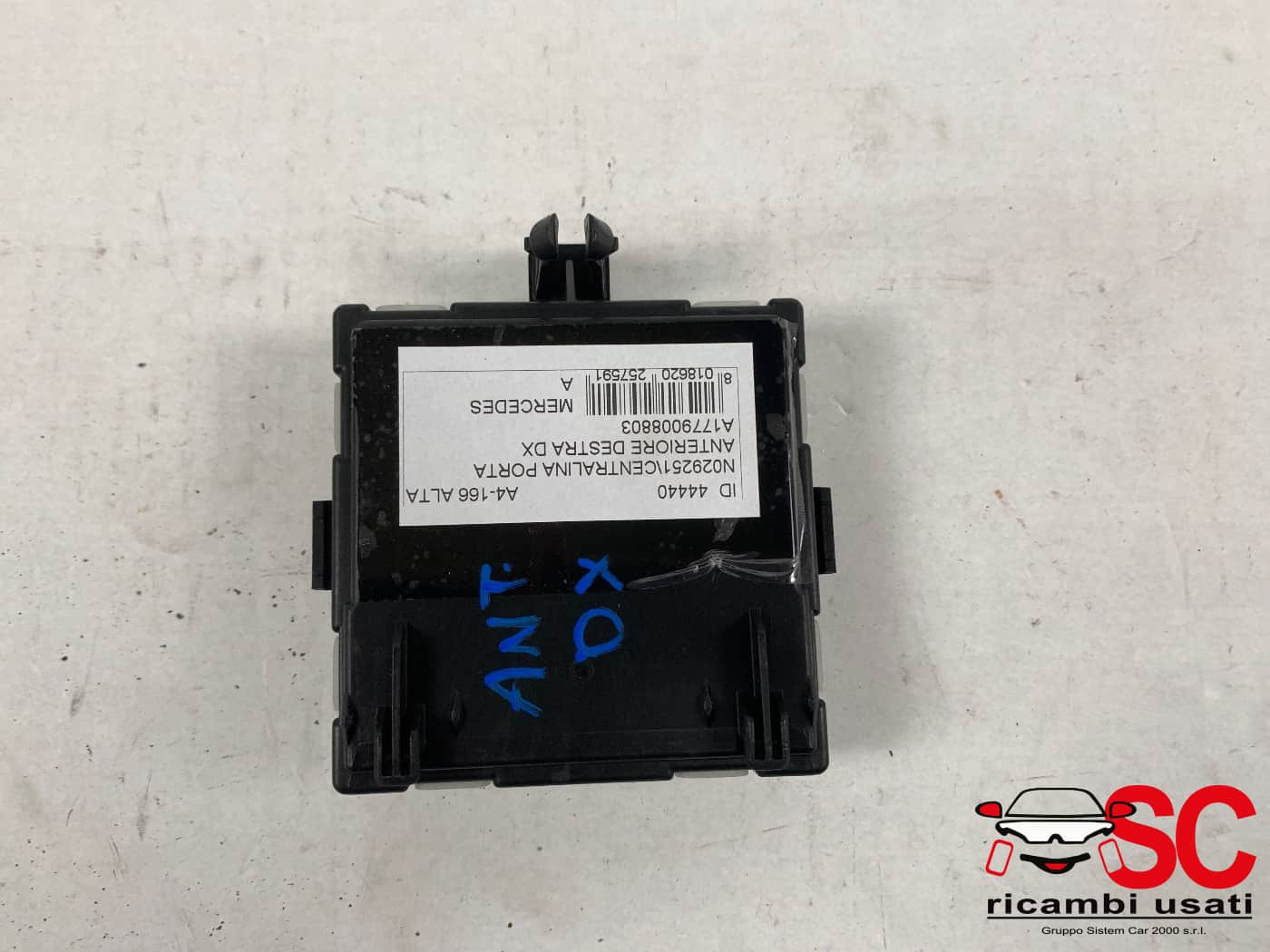 CENTRALINA PORTA DX PASSEGGERO MERCEDES Classe A Serie (W177) A1779008803 (18>)