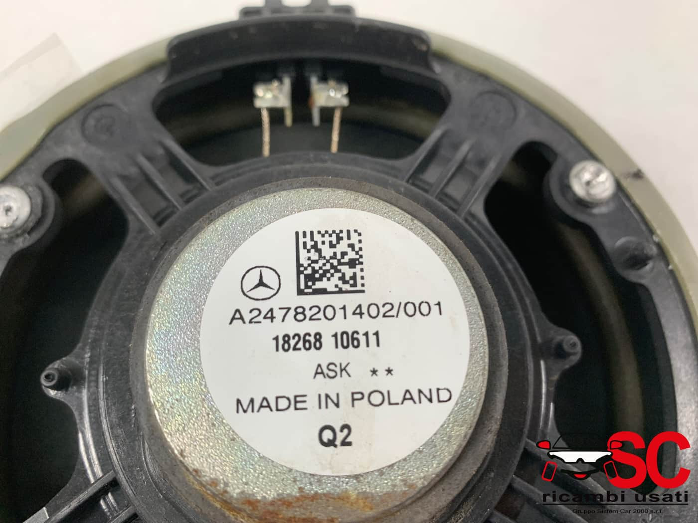 ALTOPARLANTE MERCEDES Classe A Serie (W177) A2478201402 (18>)