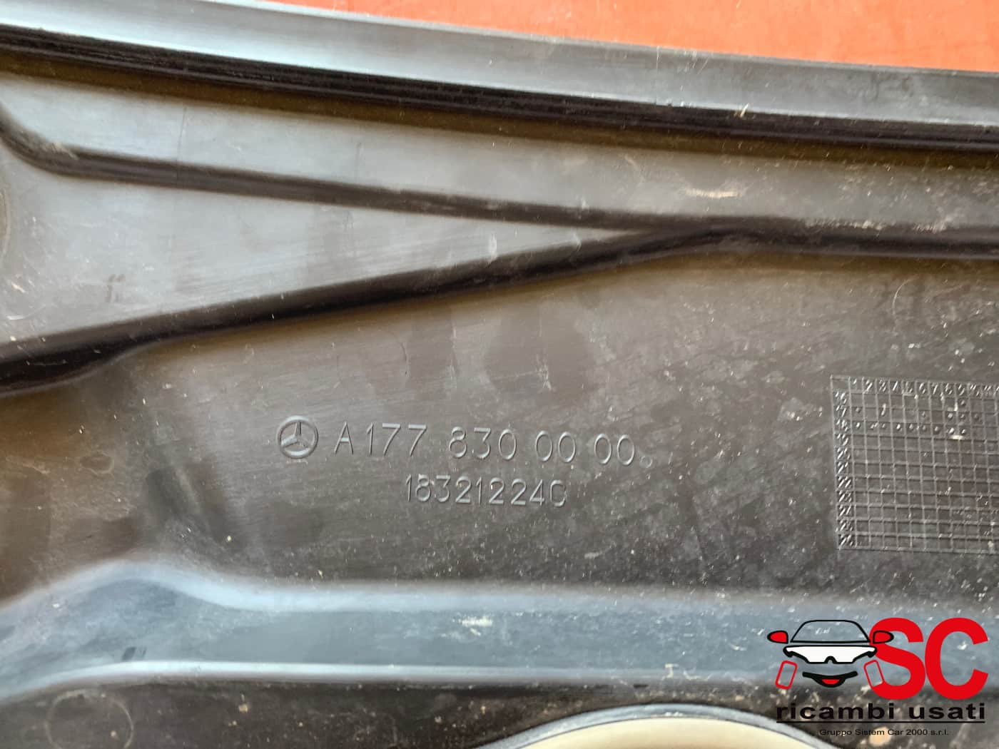 A1778300000 GRONDINA SOTTOPARABREZZA MERCEDES Classe A Serie (W177) diesel