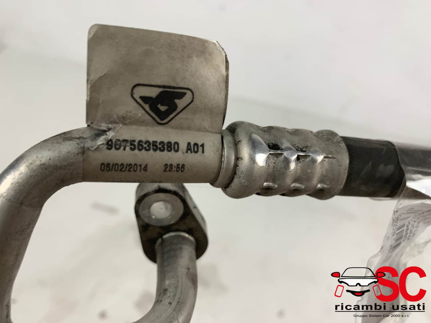9675635380 TUBO ARIA CONDIZIONATA PEUGEOT 308 2° Serie diesel