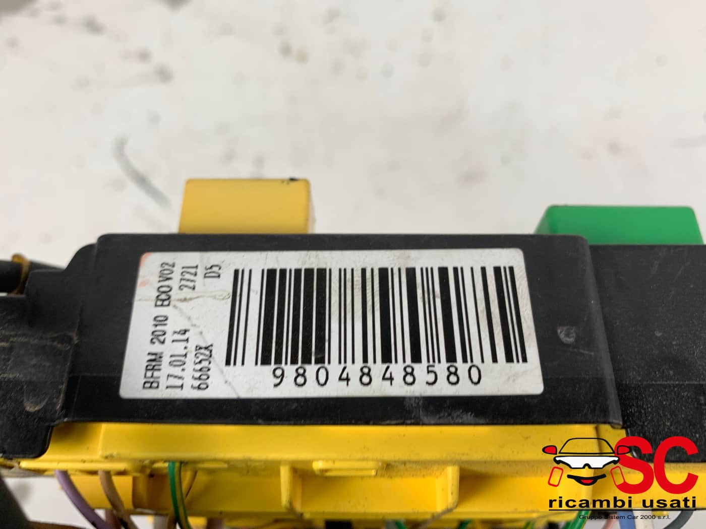 9804848580 CENTRALINA PORTA FUSIBILI PEUGEOT 308 2° Serie diesel