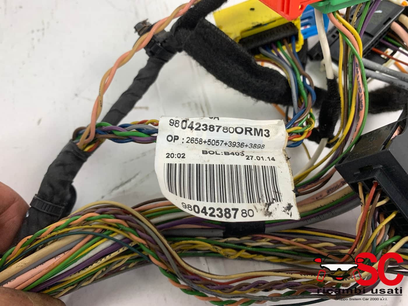 CABLAGGIO ELETTRICO CRUSCOTTO PEUGEOT 308 2° Serie 9804238780 (13>)