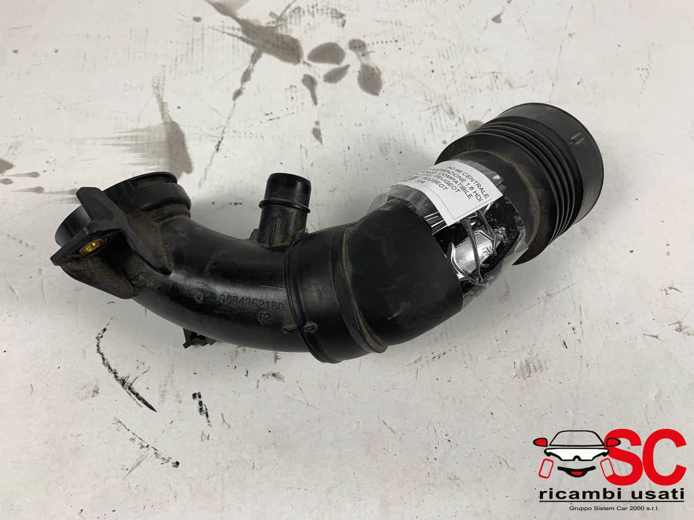 9684362180 TUBO ASPIRAZIONE FILTRO ARIA PEUGEOT 308 2° Serie diesel