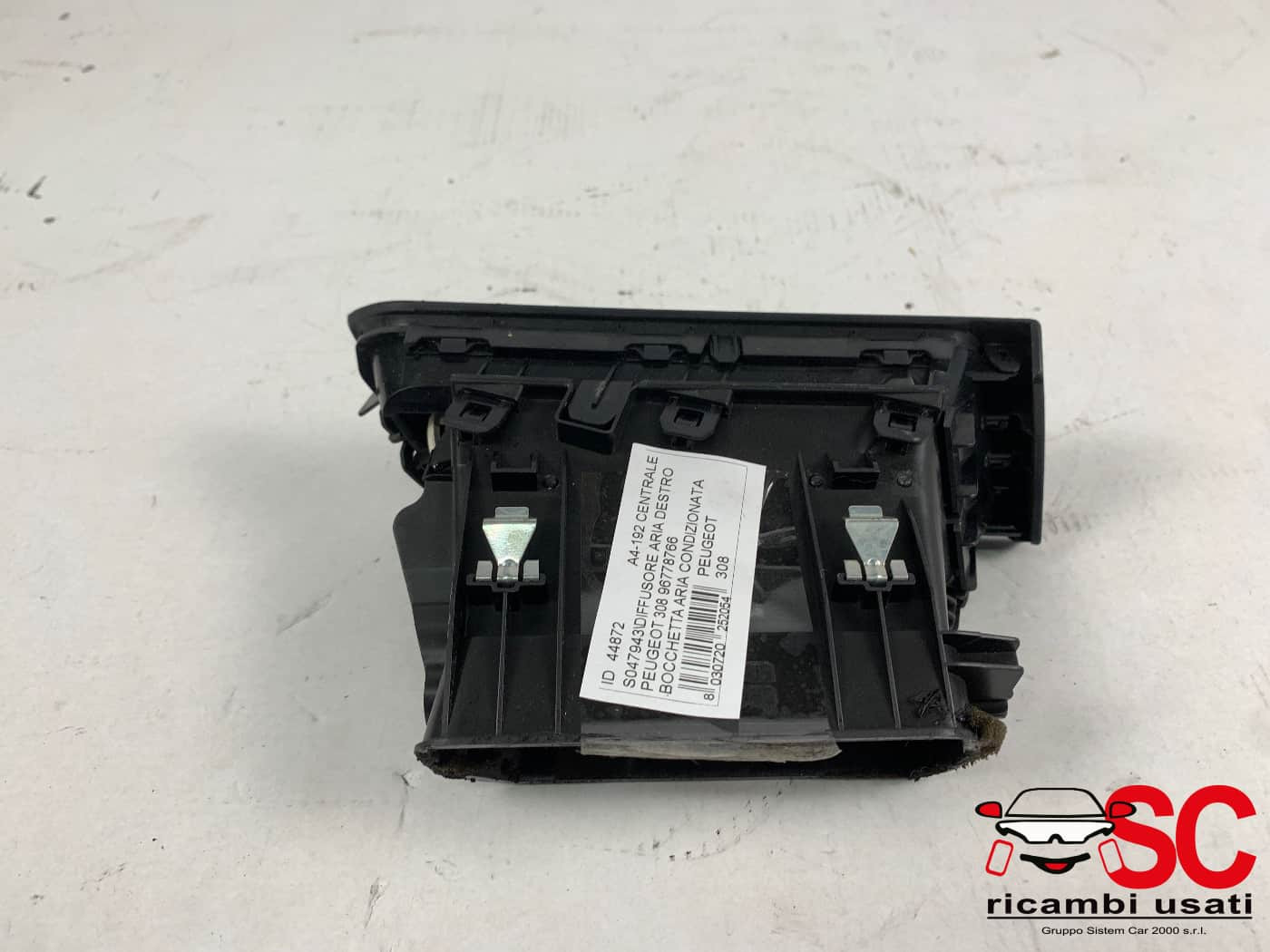 BOCCHETTA ARIA CRUSCOTTO DX PEUGEOT 308 2° Serie 96778766 (13>)