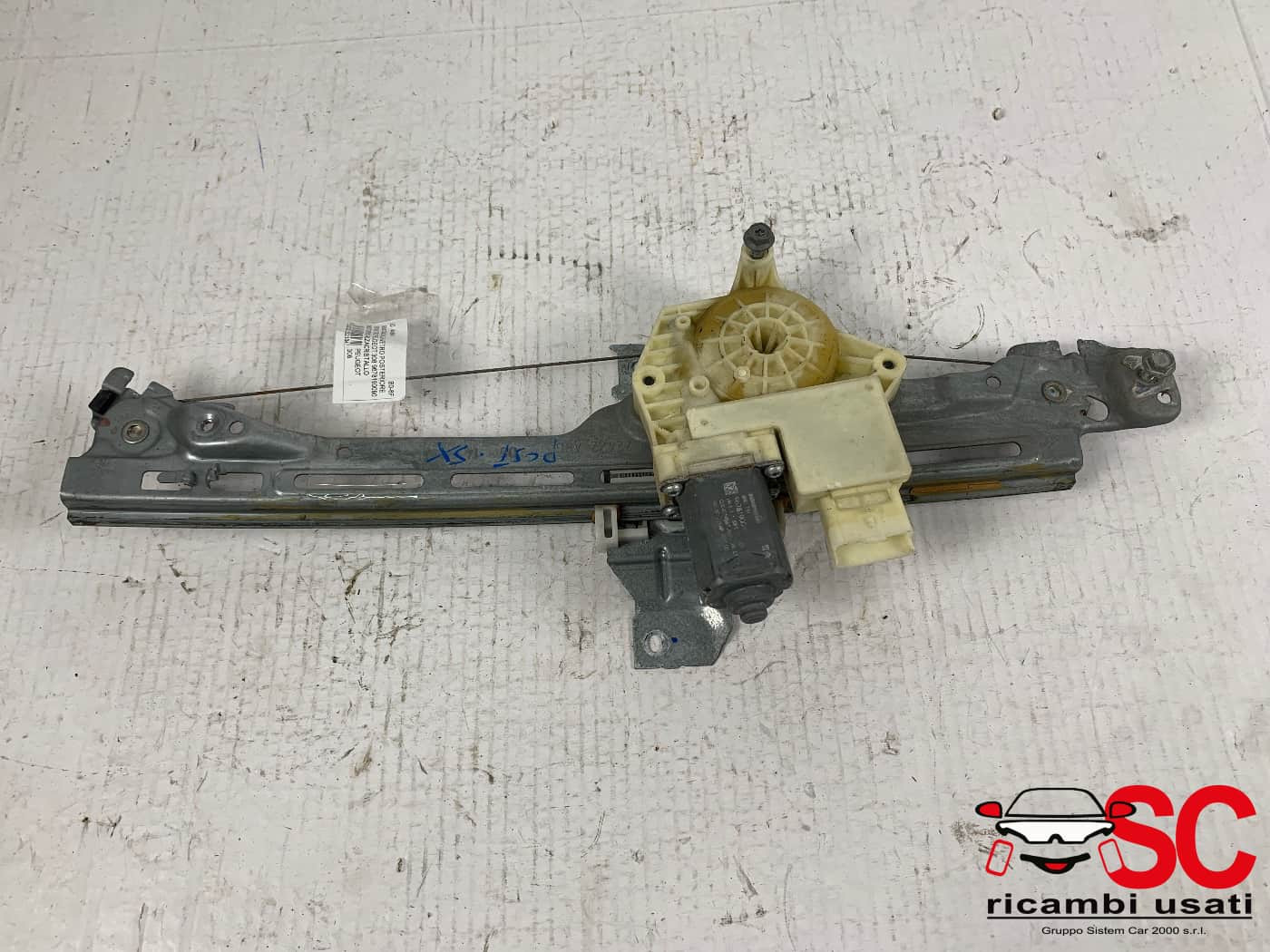 MECCANISMO ALZAVETRO POST. SX PEUGEOT 308 2° Serie 9678190080 (13>)