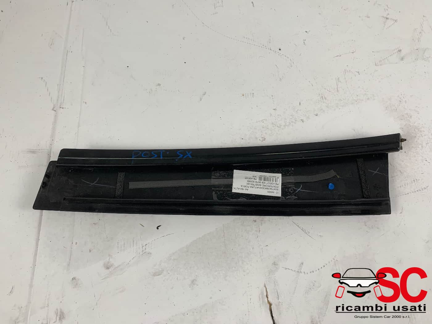 MODANATURA PORTA POSTERIORE SX PEUGEOT 308 2° Serie 9678182680 (13>)