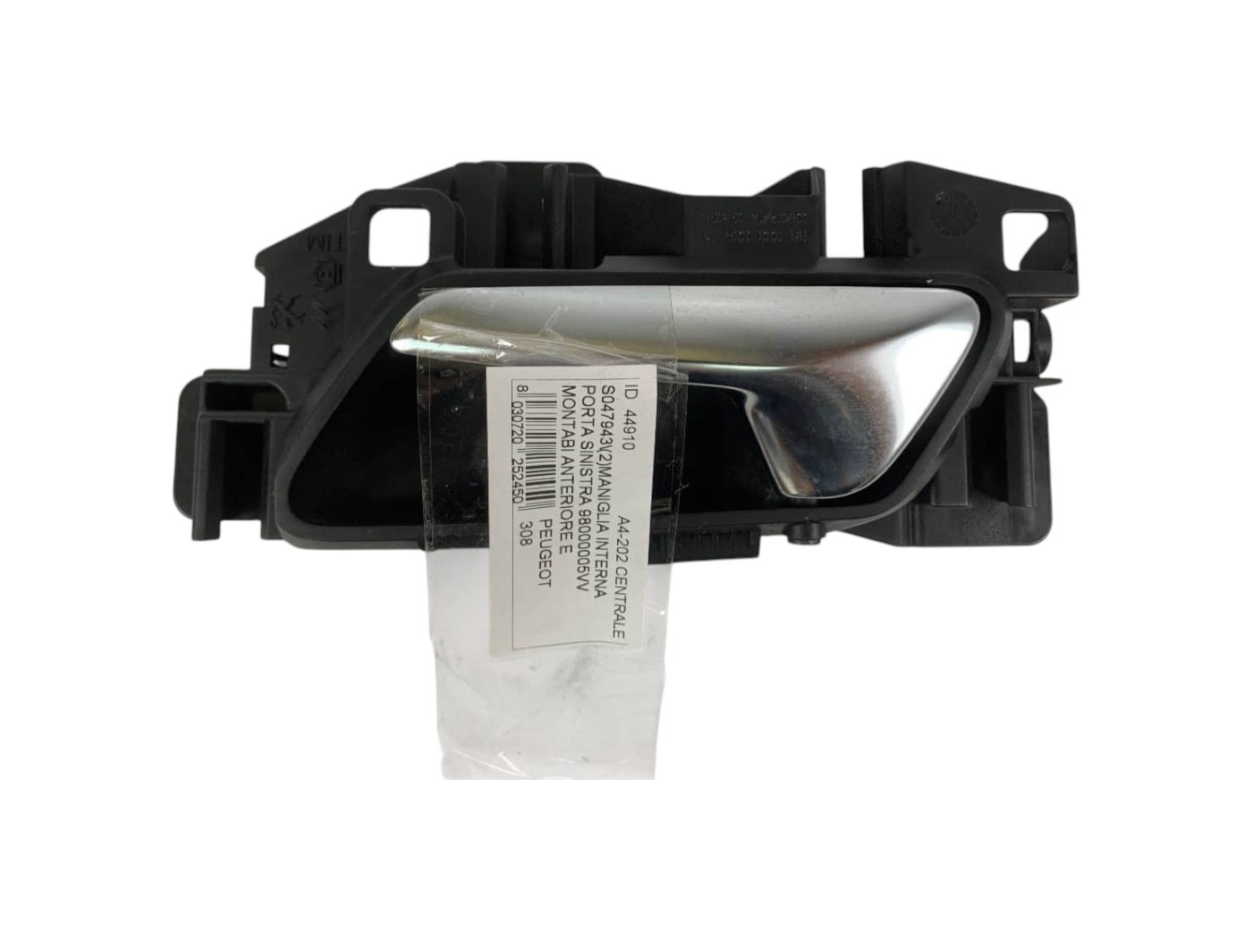MANIGLIA INTERNA ANTERIORE SINISTRA PEUGEOT 308 2° Serie 98000005VV (13>)