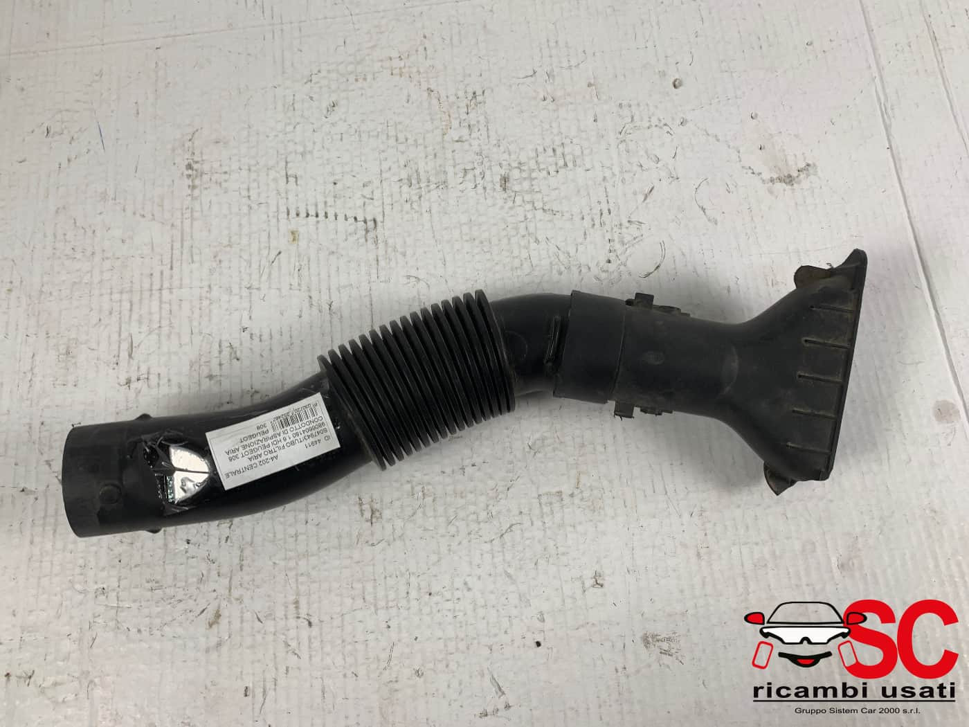9806604180 TUBO ASPIRAZIONE FILTRO ARIA PEUGEOT 308 2° Serie diesel