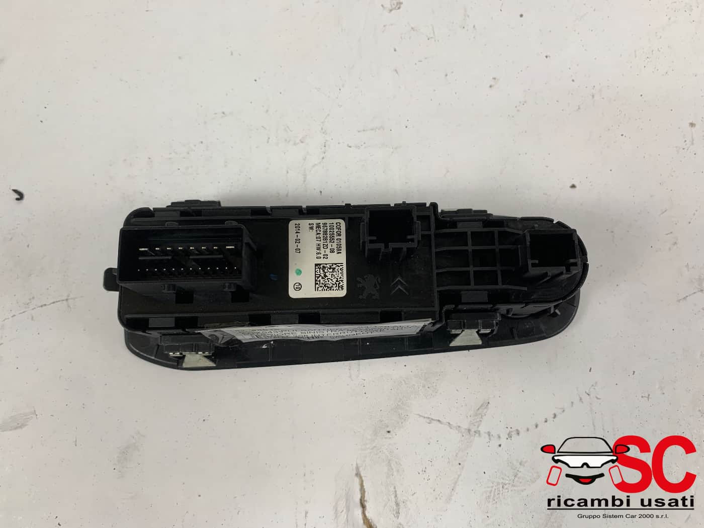 PULSANTIERA ANTERIORE SINISTRA PEUGEOT 308 2° Serie 96788281ZD (13>)