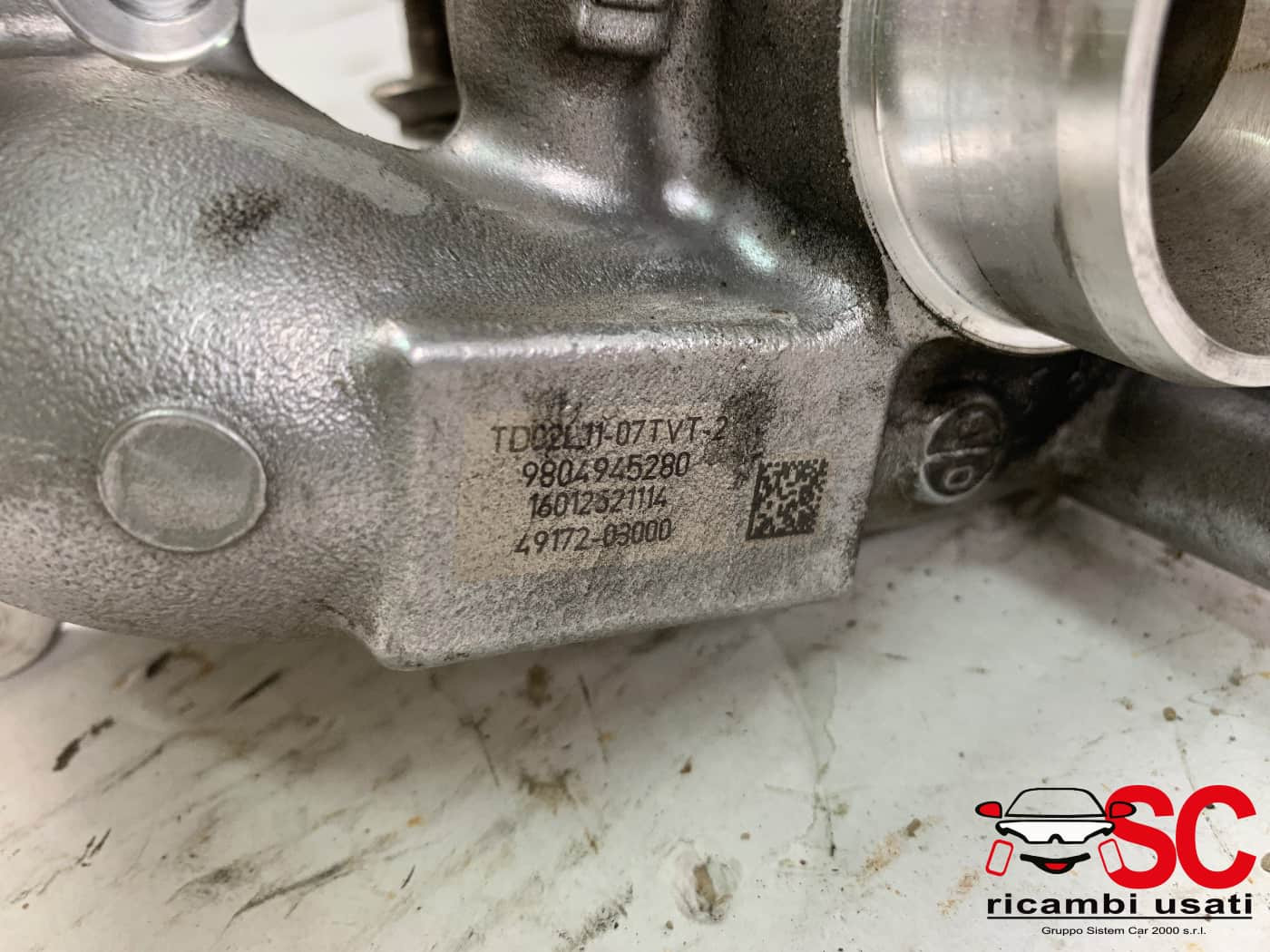 9804945280 TURBINA FORD Fiesta 6° Serie Diesel