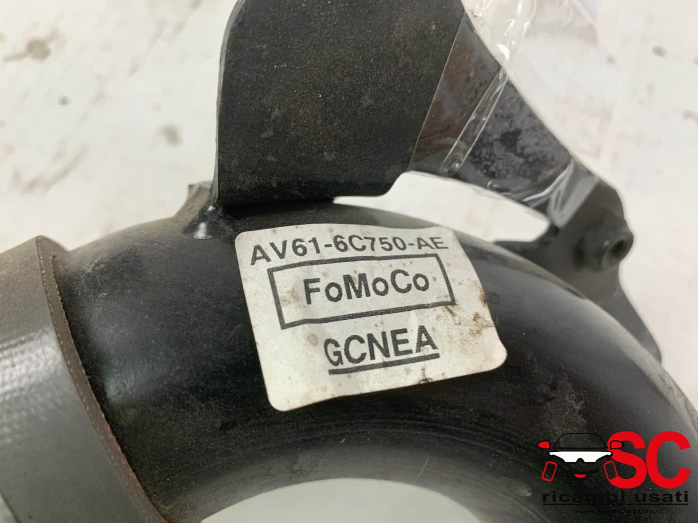 AV616C750AE TUBO INTERCOOLER FORD Fiesta 6° Serie diesel